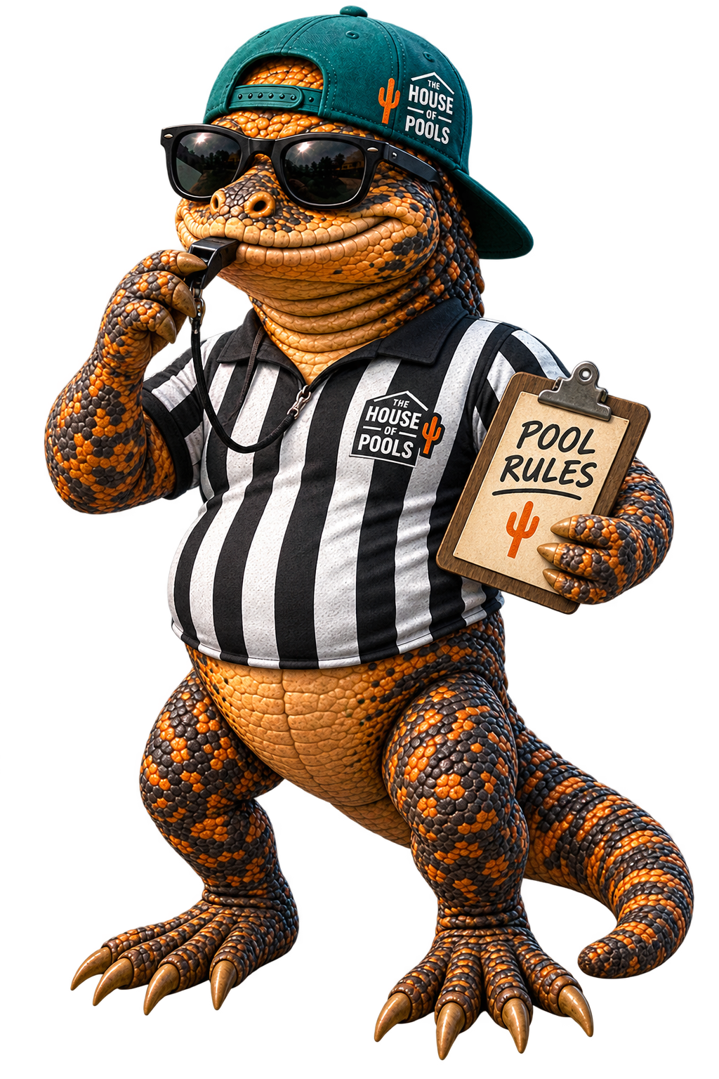 Chuck ready to explain the rules